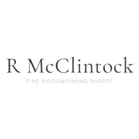 R McClintock, Fine Woodworking Shoppe Logo