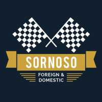 Sornoso's Auto - Oil Change, Brakes, and Smog Logo