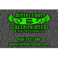 Bitterroot Screen Printers Logo