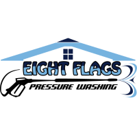 Eight Flags Pressure Washing Logo