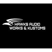 Hawks Audio Works & Kustoms Logo
