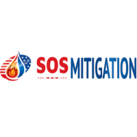 SOS Mitigation Water Damage Restoration Logo