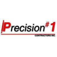 Precision #1 Contractors, inc. Logo