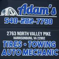 Adam's Tire & Towing Service Logo