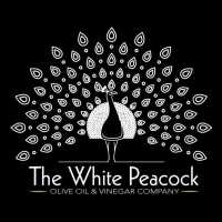 The White Peacock Olive Oil & Vinegar Company Logo