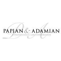 Papian & Adamian. A Professional Law Logo