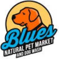 Blues Natural Pet Market And Dog Wash Logo