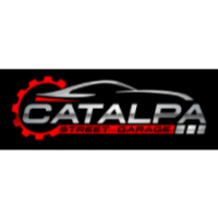 Catalpa Street Garage Logo