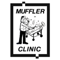 Muffler Clinic & Brakes Logo