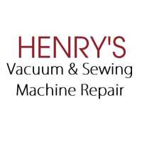 Henry's Vacuum and Sewing Machine Repair Logo