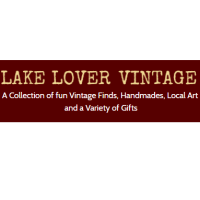 Lake Lover Vintage Logo