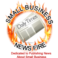 Small Business News Fire Logo