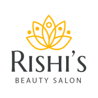 Rishiâ€™s Beauty Salon Logo
