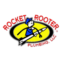 Rocket Rooter Plumbing Logo