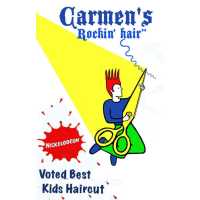 Carmen's Rockin' Hair Logo