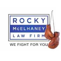 Rocky McElhaney Law Firm: Car Accident & Injury Lawyers Logo