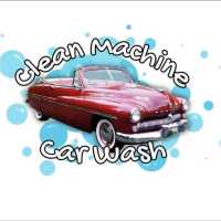 Clean Machine Car Wash Logo