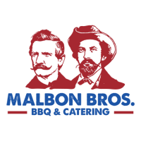Malbon Bros. Corner Mart BBQ and Catering Logo