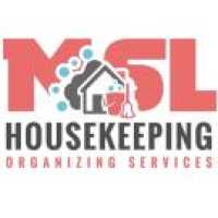 MSL Housekeeping Services and Organizing Logo