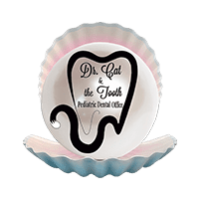 Dr. Cat & the Tooth Pediatric Dental Office: Catherine Guerrero, DMD Logo
