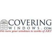 CoveringWindows.com - Shutters, Blinds, Shades, Drapes and Curtains Logo