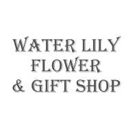 Water Lily Flower Shop Logo