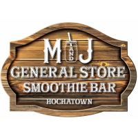M & J General Store and Smoothie Bar Logo