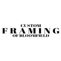 Custom Framing of Bloomfield Logo