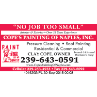 Cope's Painting of Naples, Inc. Logo