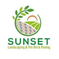 Sunset Landscaping & Pro Brick Paving Logo
