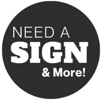 NEED A SIGN & More! Logo