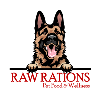 Raw Rations Pet Food & Wellness Logo