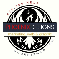 Phoenix Marketing & Graphic Design Logo