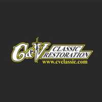 C & V Classic Restoration Logo