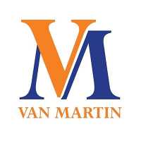Van Martin Roofing Mason Logo