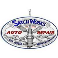 Satch Works Auto Repair Logo