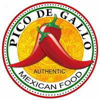 Pico De Gallo Mexican Food Logo