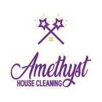 Amethyst House Cleaning Logo