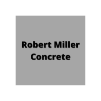 Robert Miller Concrete Contractor Logo