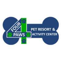 4 Paws Pet Resort & Activity Center Logo