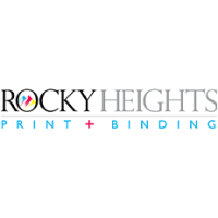 Rocky Heights Print and Binding Logo