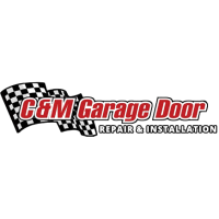 C&M Garage Door Repair & Installation A Miner Company Logo