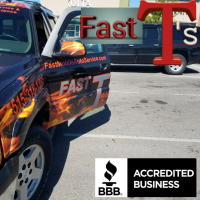Fast T's Mobile Automotive Service Logo