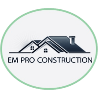EM Pro Roofing and Siding Logo