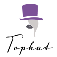 Tophat Salon, Spa, Barber Logo