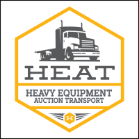 Heavy Equipment Auction Transport Logo