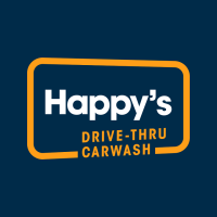 Happy's Drive Thru Car Wash Logo