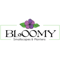 Bloomy Smallscapes & Planters Logo