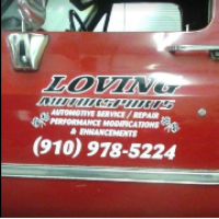 Loving Automotive & Performance Shop Logo