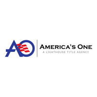 America's One Title, A Lighthouse Title Agency Logo